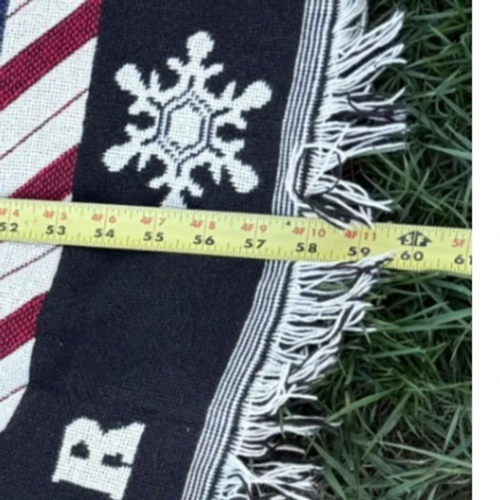Christmas Throw Blanket Merry Christmas Snowman Santa Gingerbread New Year‎